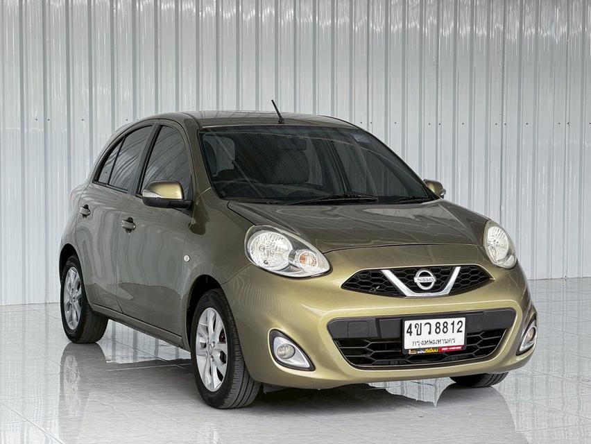Nissan March 1.2VL เบนซิน เกียร์ออโต้  ปี2013จด2015
