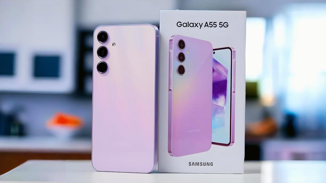 Samsung Galaxy A55 (12 256GB) Light Violet (5G) 2
