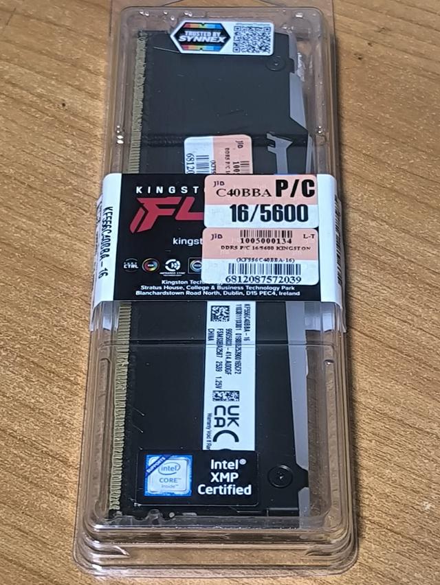 MEMORY DDR5 BUS5600 16GB KINGSTON