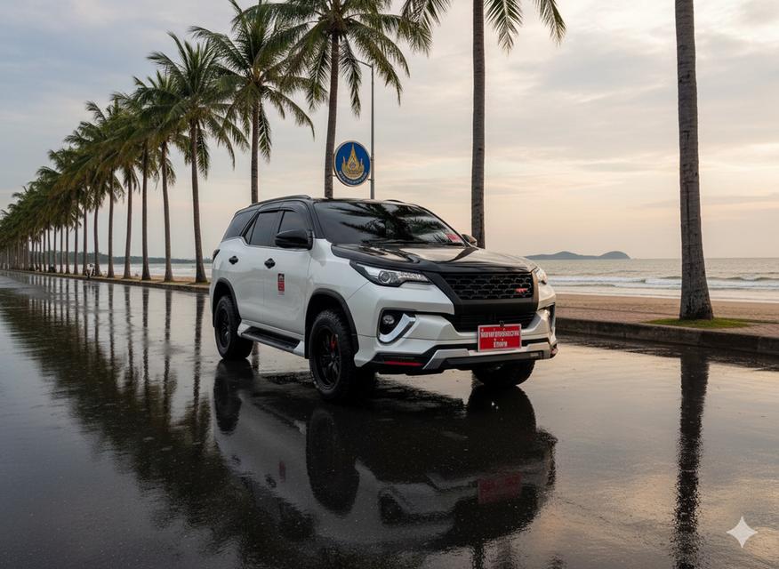 รหัสรถ TBK53 🚙 Toyota Fortuner 2.4V Sigma4 4WD ปี 2019