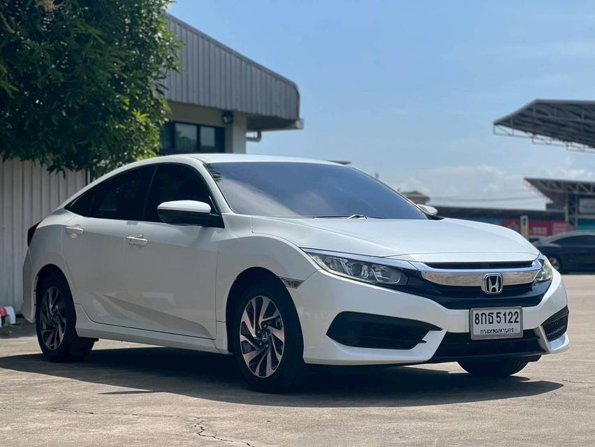 Honda civic fc 1.8E ปี 2019 สีขาว🔥🔥 ราคา 459,000 บาท 🔥🔥