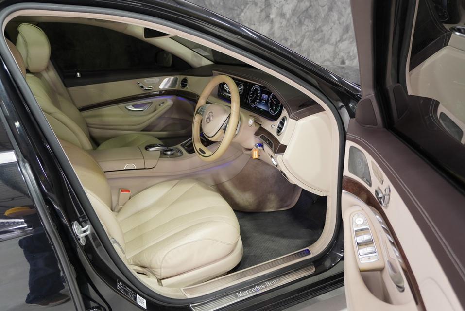 รหัสรถ JRS1148 Mercedes-Benz S300 Hybrid ปี 2015 สีดำ 7