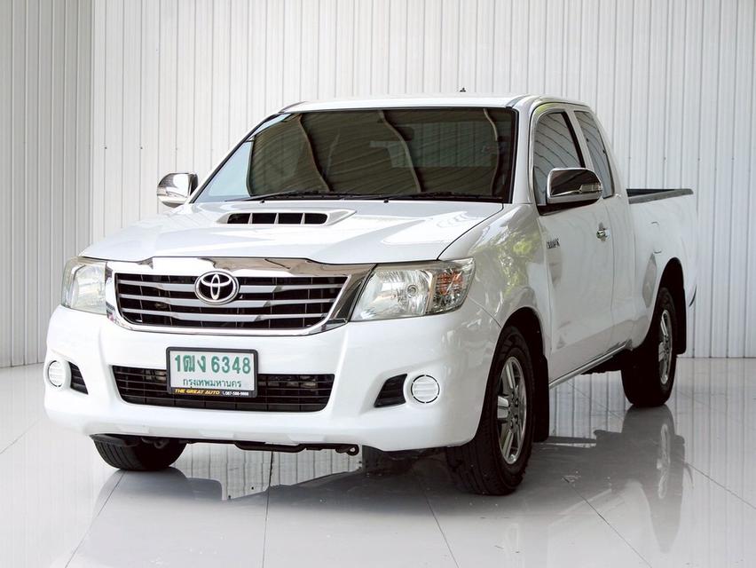 รหัสรถ BN6348 TOYOTA HILUX VIGO, 2.5 E ปี 2014 โฉม SMART CAB 4