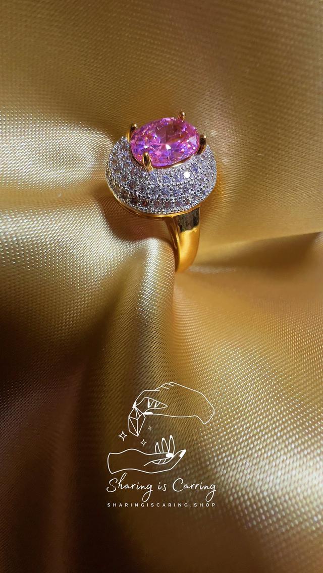แหวนแฟชั่น เพชรแฟนซี CZ สวยน่ารักกกมาก แบบ บริดเจอตัน ราคา ฿1,390.- บาท รวมส่ง Bridgerton style