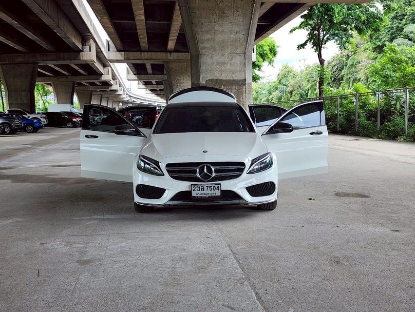 ขายรถ Benz C350e Hybrid W205 ปี 2017 สีขาว เกียร์ออโต้ 16