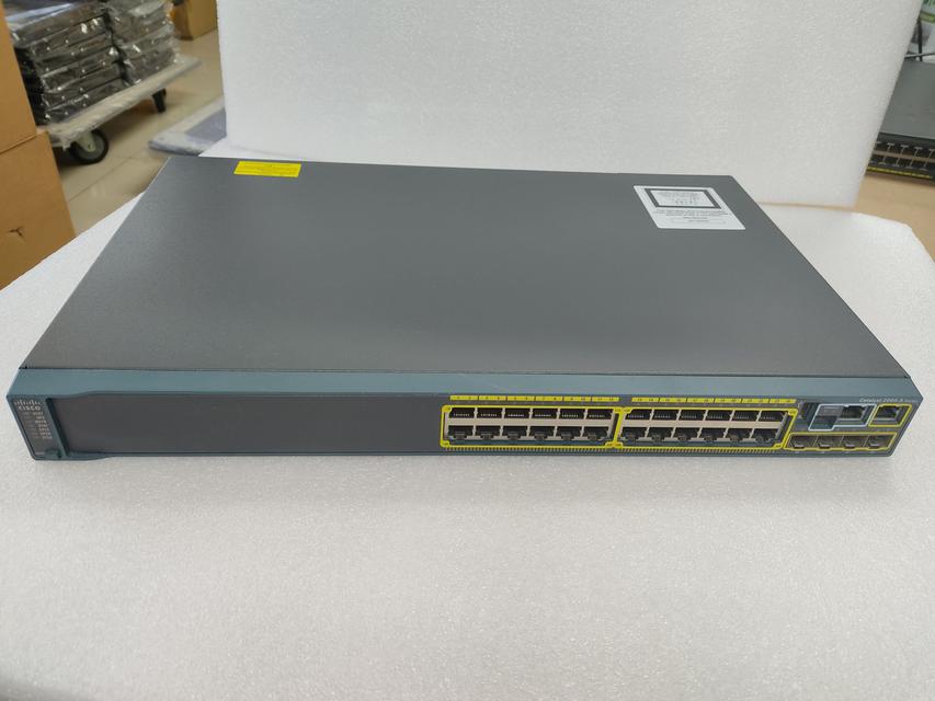 Cisco WS-C2960S-24TS-L สินค้ามือสอง ทดสอบแล้ว ประกัน 1 ปี จากผู้ขาย  1