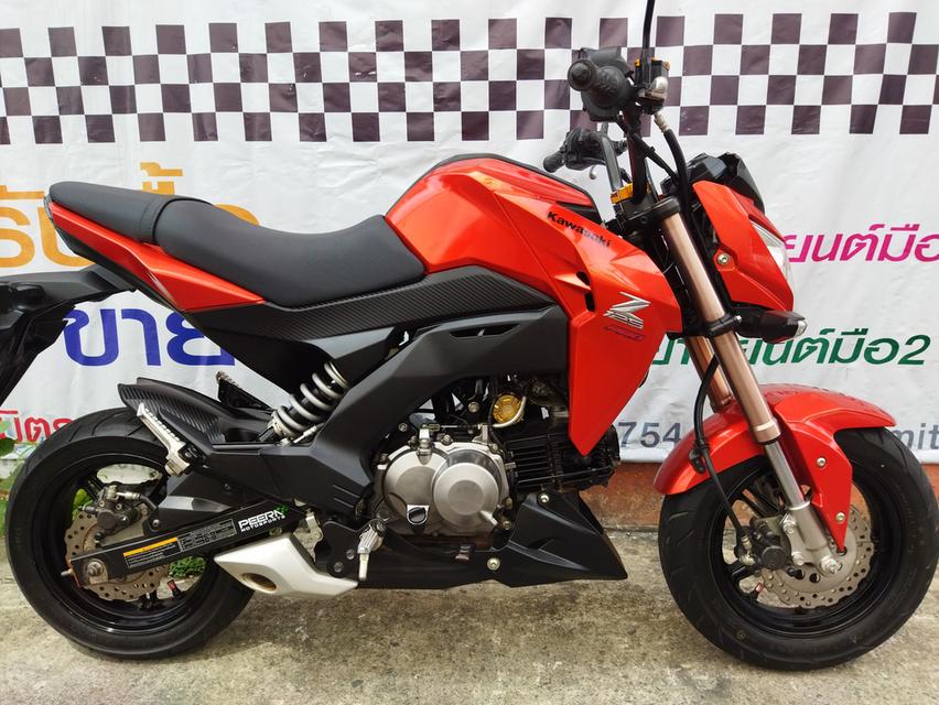 ขาย/เทริน Z125 Pro รถสวยใส รถบ้านมือเดียว เครื่องดีเดิมๆ จด ก.ย.59 เล่มทะเบียน ชุดโอนครบ  ไมล์แท้ 22110โล 