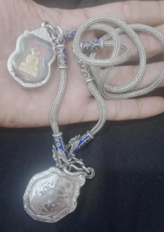 สร้อยคอเงินแท้ ยาวส่วมหัวได้