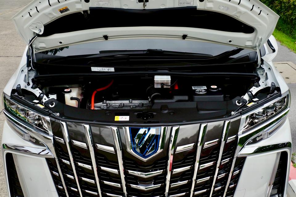 Toyota Alphard 2.5 SR-C Package ปี 2022 สีขาว ไมล์น้อย รถสวยพร้อมใช้สุด รูปที่ 9