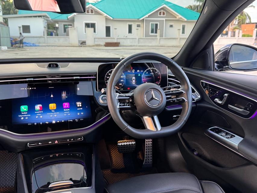 Mercedes-Benz E220d AMG Lineปี 2024 สีดำ เลขไมล์ 30,000 กม.💰ราคา 2,750,000 บาท📍Warranty: หมด 30/08/2027 รูปที่ 18