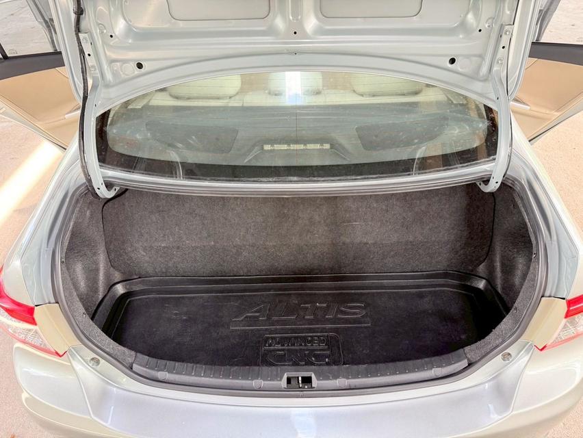 🔥ฟรีดาวน์ รถสวย สุดประหยัด Toyota ALTIS 1.6 E CNG AT ปี 2012 18