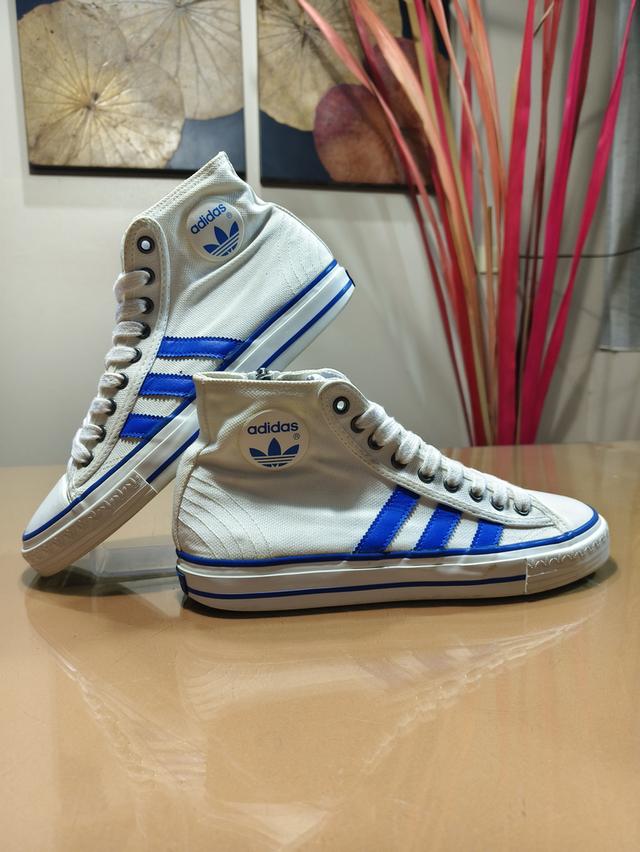 Adidas Shooting Star Hi x Nigo (B26468) Made in VietnamðŧðģSize. 41â
/26 cmââââ Pre-owned/ Good ConditionðĨ Price : 690āļŋ āļĢāļđāļāļāļĩāđ 5