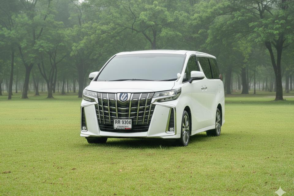 🔥ฟรีดาวน์ รถตู้ 7 ที่นั่ง สุดหรู สุดพรีเมี่ยม Toyota ALPHARD 2.5S C Package AT ปี 2020