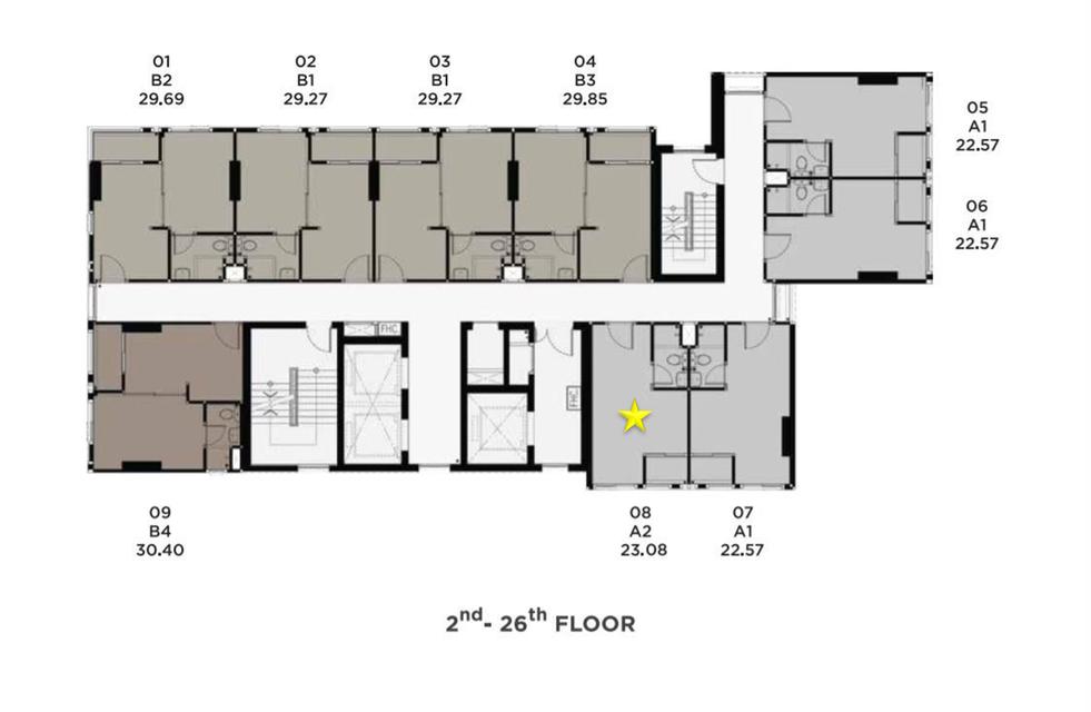 ขายคอนโด แชปเตอร์วัน อีโค รัชดา-ห้วยขวาง 1