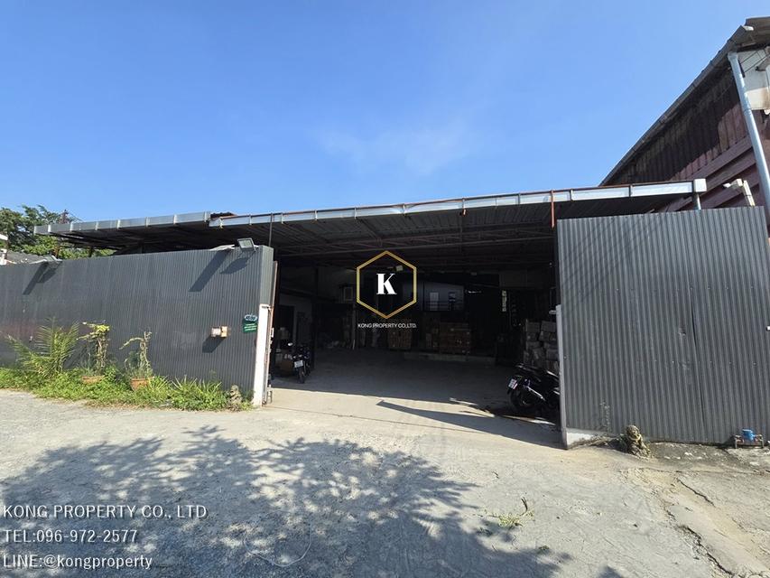 ให้เช่าโกดัง พุทธมณฑลสาย3 บางแค กรุงเทพ 450 ตรม มีห้องพักคนงาน 1