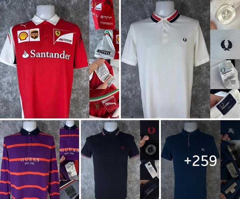 [] ชุดใหม่ 129 เสื้อคอปกมือสอง วันนี้เปิดประมูลและปิดวันพฤหัสฯที่ 9 -ตุลาคม - 2568 เวลา 21.30 (เสื้อถูกคัดมา ไม่มีตำนิ)