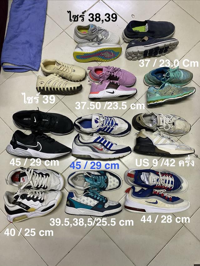 อยากขายครับ อยากโล็ะตู้ ไซร์ตามรูปครับ รองเท้ามือสอง สภาพดี ราคา 599- 850฿ ต่อรองกันได้ *รับประกันแท้ 💯% ของดี *สวยคุ้มค่า แน่นอน *ชอบคู่ไหนเ รูปที่ 5