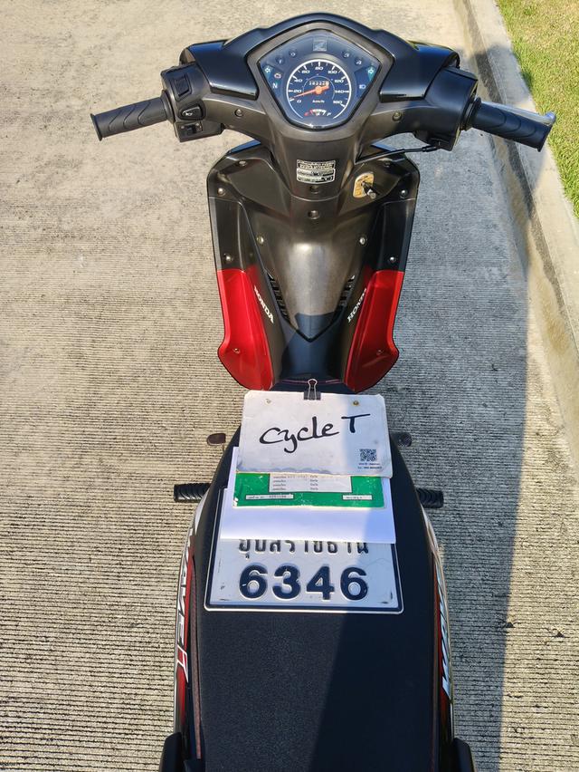 Honda Wave 110i ปี2018 สตาร์ทมือ สีดำ-แดง รูปที่ 6