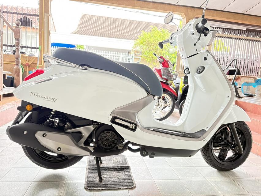 Tuscany150 Keyless ไมล์แท้ สภาพใสกริ๊บ รถมือเดียว ไม่เคยล้ม สีเดิมบางๆ จัดส่งได้ทั่วไทย มีเก็บปลายทาง วิ่ง1000 ปี68 6