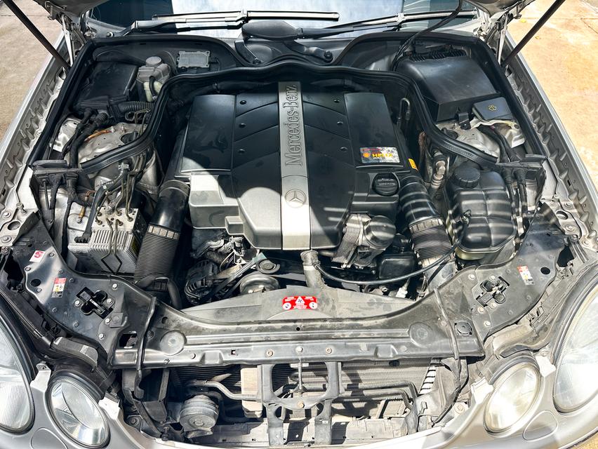 ขายรถ Benz E240 2.6 W211 Avantgarde Sedan ปี 2003 สีเทา เกียร์ออโต้ รูปที่ 17