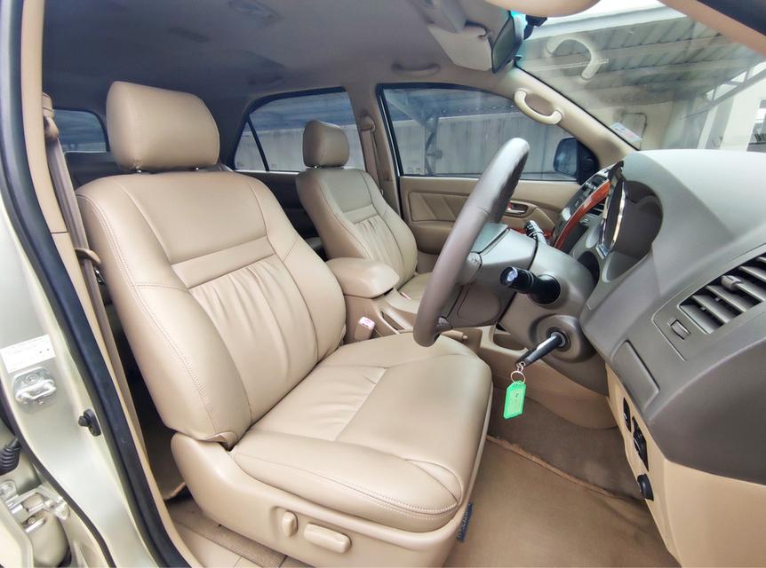 รหัสรถ CAT9702 2010 TOYOTA FORTUNER 2.7V ออโต้ ตัวท้อป สีบรอนซ์เทา เบนซิน 13