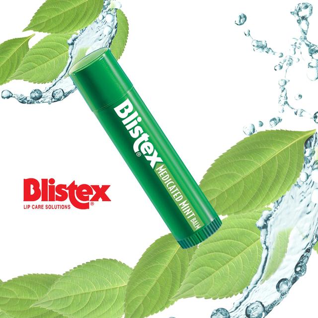 Blistex Medicated Lip Protectant Sunscreen SPF 15 Mint ลิป บาล์ม 4.25 กรัม 2