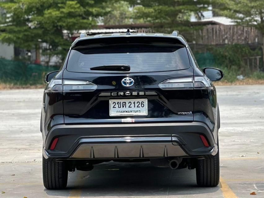 รหัสรถ QT2126 🚘 Toyota Corolla Cross 1.8HV PREMIUM SAFETY สีดำปี 2021