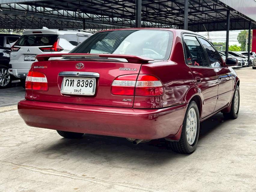 ขายรถ Toyota COROLLA 1.6 HI-TORQUE GXIS Sedan ปี 1999 สีแดง เกียร์ออโต้ รูปที่ 4