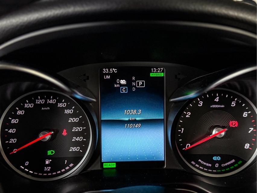 รหัสรถ WRT5081 2019 BENZ C-CLASS, C300e AVANTGARDEW205 จดทะเบียนปี 2020 สีดำ เบนซิน/ไฟฟ้า 7