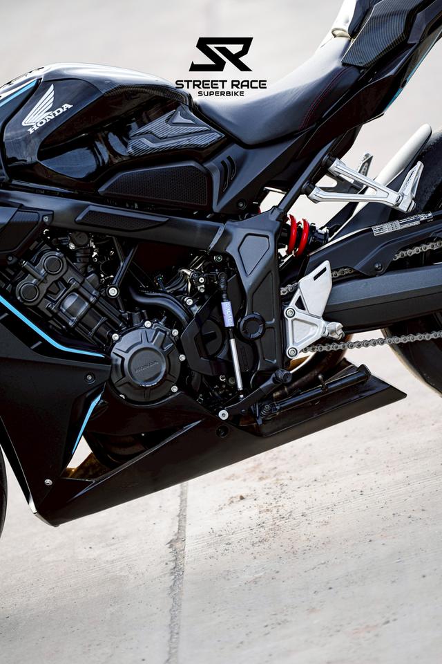 2023 Honda 📢 honda cbr650f ดำ-ฟ้า | ปี 2023 หล่อ สปอร์ตเต็มขั้น สภาพกริ๊บ พร้อมซิ่ง! 🏍️ 15