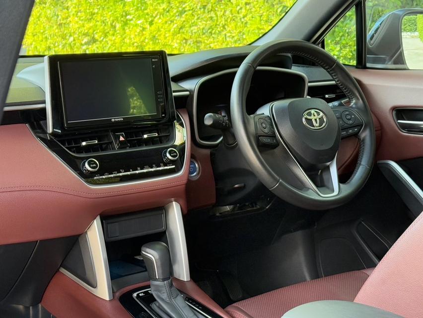 2021 TOYOTA CROSS HYBRID PREMIUM SAFETY รุ่น TOP รถมือเดียว วิ่งน้อย ประวัติศูนย์ครบ ไม่มีอุบัติเหตุครับ 12