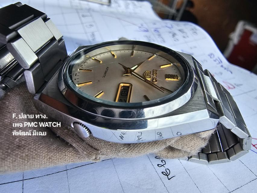 Vintage Seiko 7009-876A ข้อมือประมาน20ใส่ได้ ขนาด 37มม ระบบ ออโตเมติกเครื่อง 7009-876A หน้าปั กันน้ำได้ พร้อมใช้งาน เข็มเดินดีปกติ
