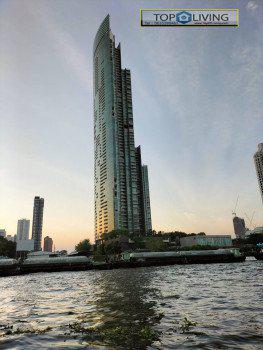 รูป ขาย คอนโด วิวแม่น้ำ เห็นพลุ ตามเทศกาล บรรยากาศร่มรื่น The River Condominium 68.84 ตรม. ใกล้ห้างดัง Icon Siam 6