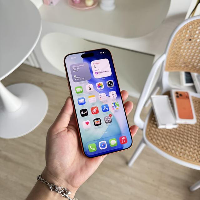 iPhone17ProMax ซื้อสด 49,990฿ วางดาวน์⭐️ 17,900 รับเครื่อง! 4