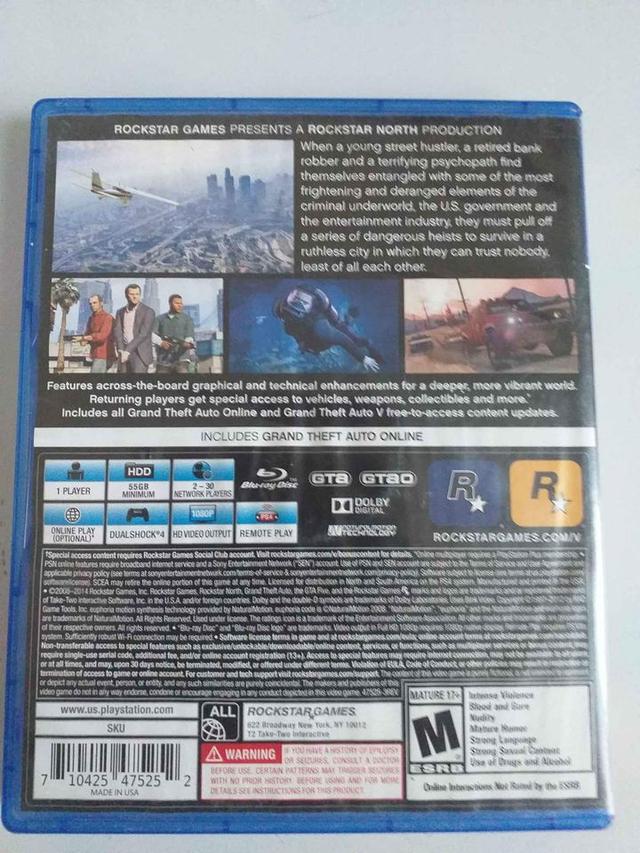 ขายแผ่น GTA V 3