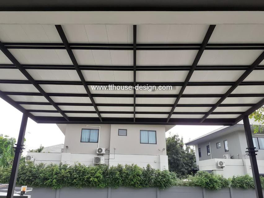 ต่อเติมบ้านแบบครบวงจร หลังคา กันสาด ปูเบื้อง พื้น ผนัง Line : tthouse23 2