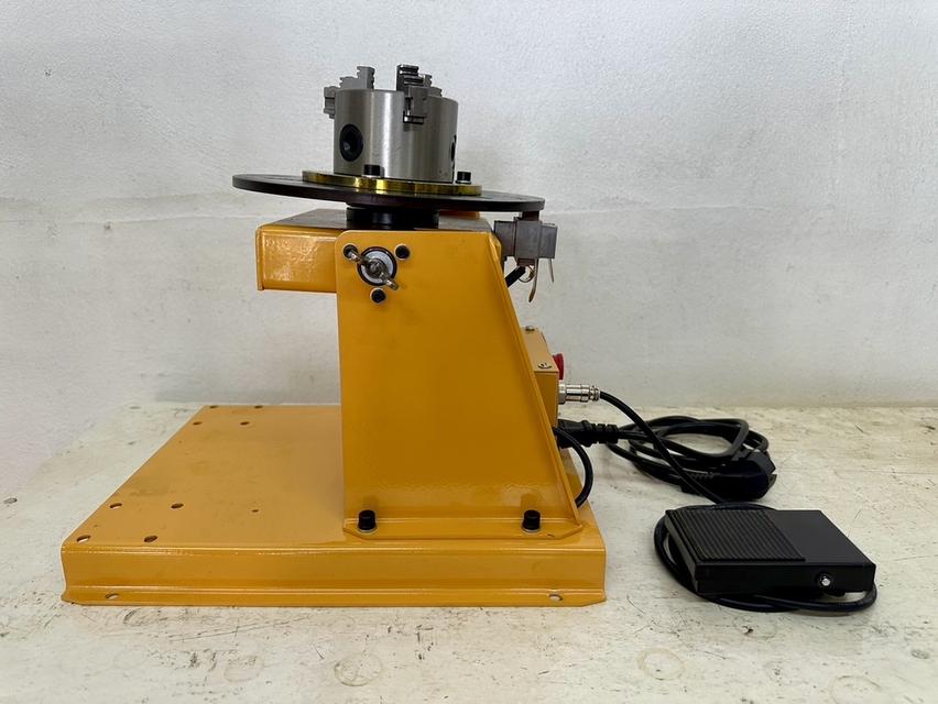 โต๊ะหมุน เครื่องหมุนจับชิ้นงาน HD-10 220V จับท่อ0-2.5นิ้ว รับน้ำหนักชิ้นงาน10กก