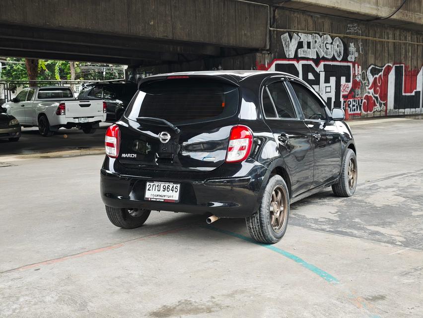 ขายรถ Nissan March 1.2VL ปี 2013 สีดำ เกียร์ออโต้ 3