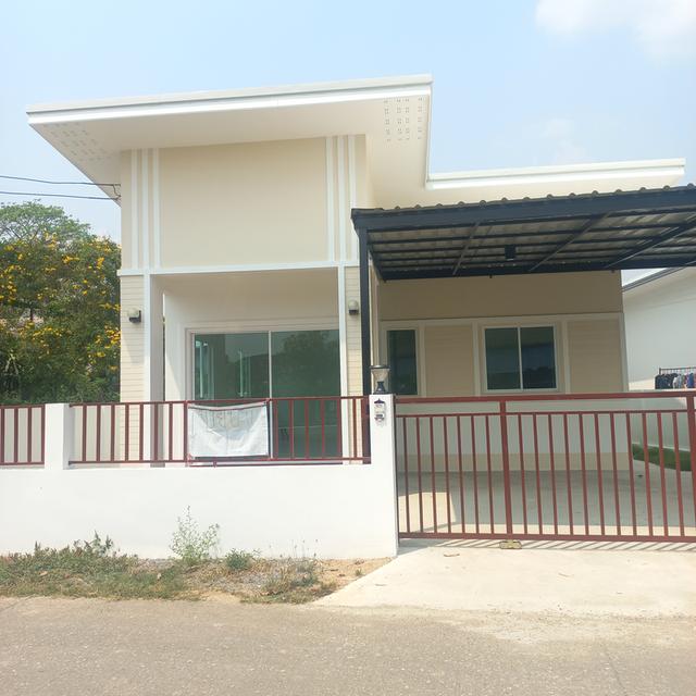 บ้านใหม่2นอน,2น้ำ ติดถนนหลัก ค้าขายได้ น้ำโท้งสารภี 2