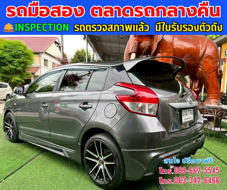 ⭐️ฟรีดาวน์ ออกรถ 0 บาท 🚘ปี2014 Toyota YARIS 1.2 E ⭐ไมล์แท้ 176,xxx กม. ⚙️เครื่องเบนซิน ✨เกียร์ออโต้