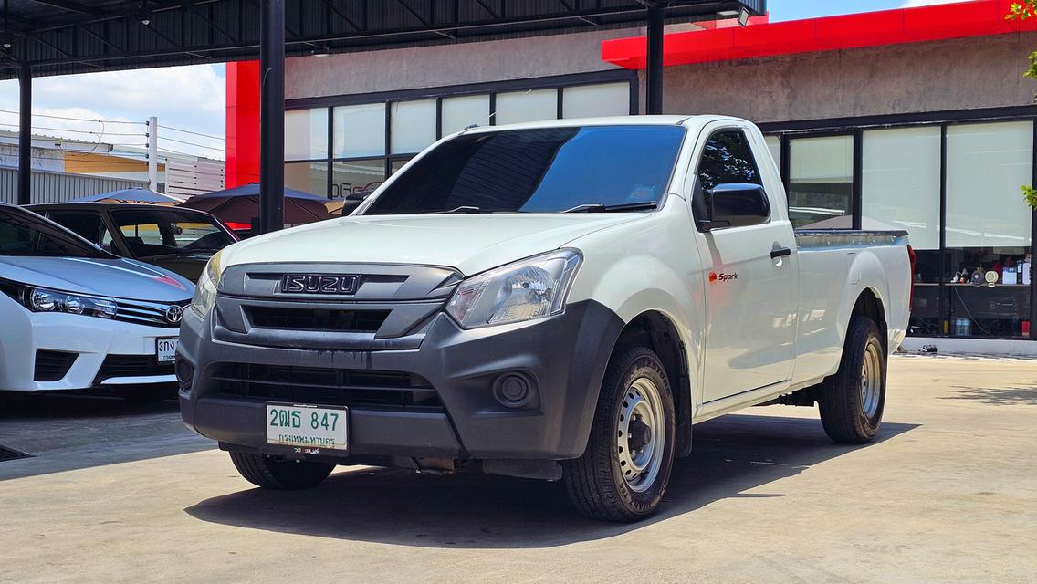 ขายรถ Isuzu D-max 1.9 spark B Pickup ปี 2018 สีขาว เกียร์ธรรมดา