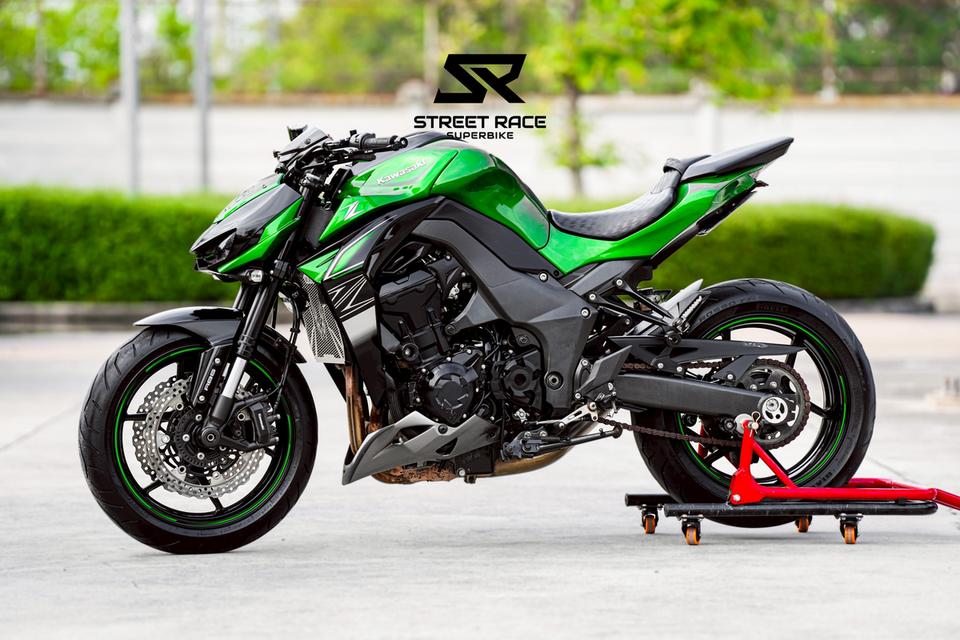 Z1000 2017 (Registered 2019) – Green & Black Beast