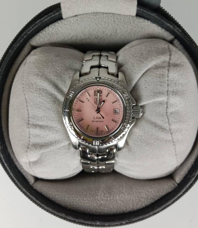 24.TAG Heuer Link Mother of Pearl Link Watch WT141M BA0560 พร้อมกล่องแท้+คู่มือ ใบรับประกัน