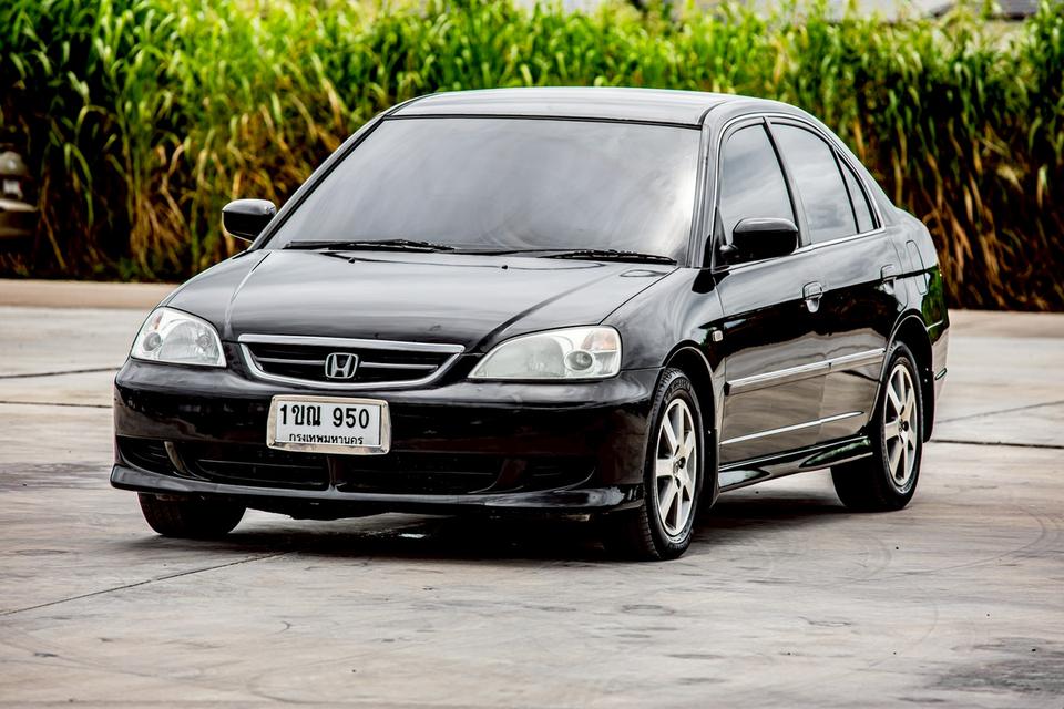 Honda Civic Dm 1.7 Vtec สีดำ เดิมสวย หายาก ปี 2003  1