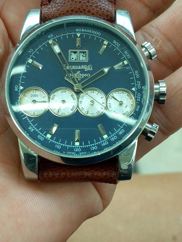 Eberhard Chrono4 Automatic. Swiss. 7