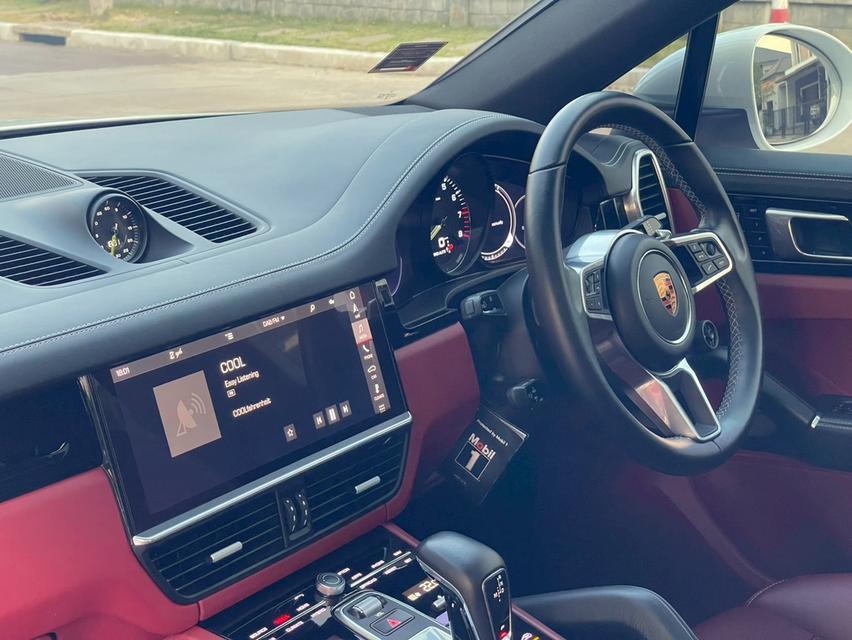 Porsche Cayenne Coupe E-Hybrid Sport Design 2021 สีขาว รถสวยมือเดียววิ่งน้อย ราคาพิเศษ รูปที่ 12