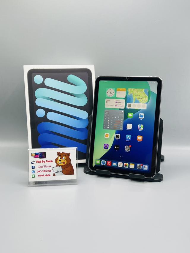 iPadMini7 128gb WiFi ชาร์จแค่1รอบ ประกันเกือบปี นัดรับได้ครับ