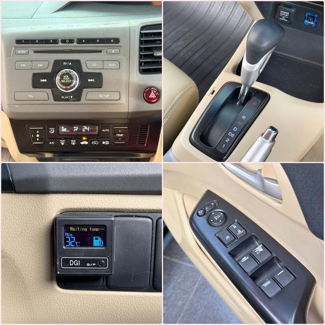 HONDA CIVIC FB 1.8 EL ปี2013 ออพชั่นแน่นเต็มคัน ตัวท็อปสุดในรุ่น พร้อมใช้งาน 12