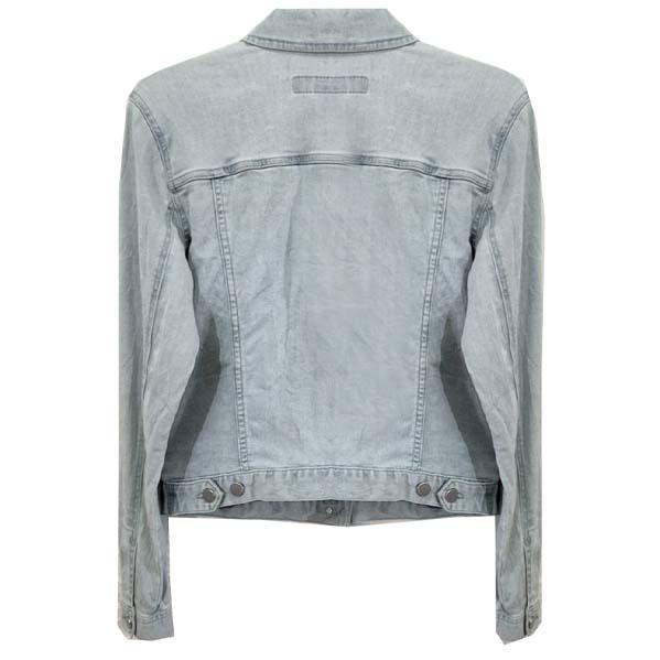 Calvin Klein สีอ่อนสวยมาก ยีนส์ยืด หายากมาก มีกระเป๋าอก+ข้าง ผ้านุ่มใส่สบาย