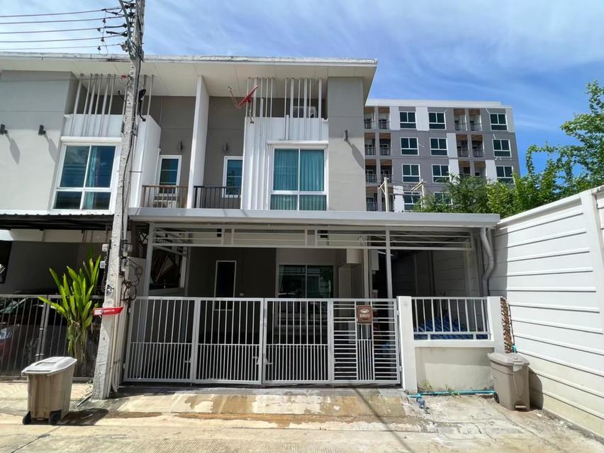 ให้เช่าทาว์นโฮมตกแต่งพร้อมอยู่ หมู่บ้านฟอร์เร่ ศาลายา (ถนนหลังม.มหิดล กับ ม.เทคโนโลยีราชมงคลรัตนโกสินทร์) 1